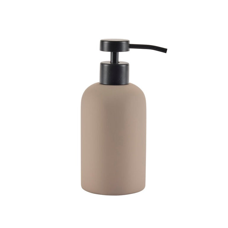 Ceramic Smooth sæbedispenser - lysebrun
